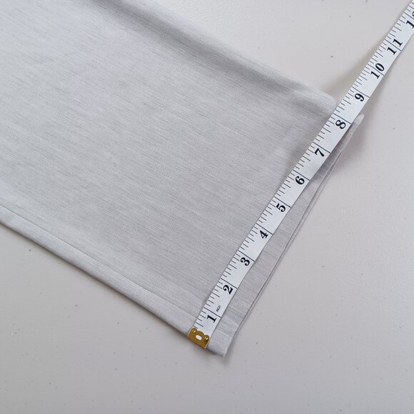 RW&CO. Taupe Linen Blend Modern Flare Suit Pants - Picture 12 of 16